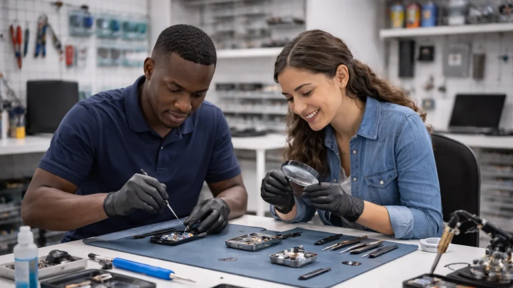 Short Cellphone Repair Programme Targets Township Skills and Small Business Growth